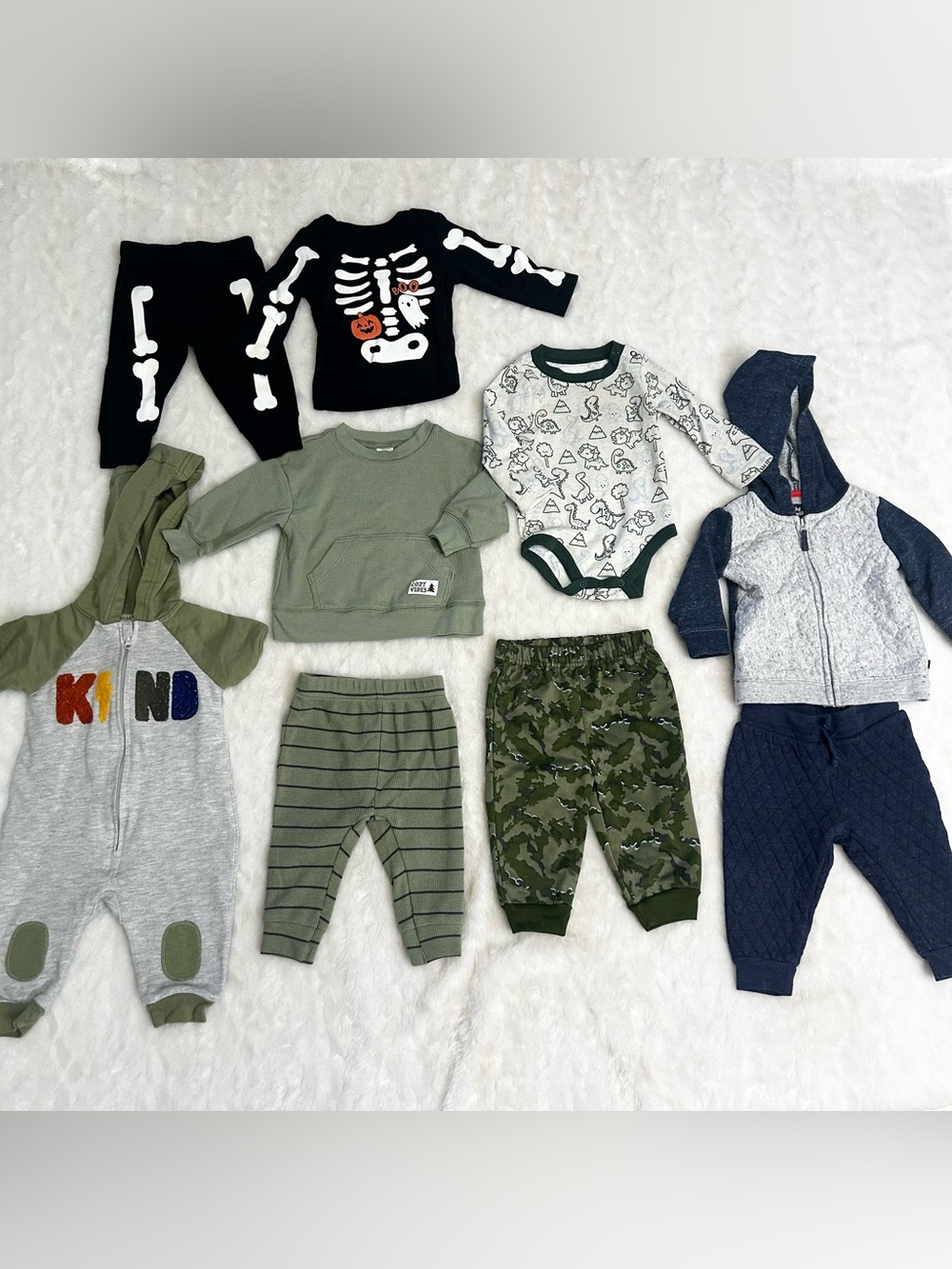 9 PIECE 3-6 MONTH BABY BOY INFANT BUNDLE